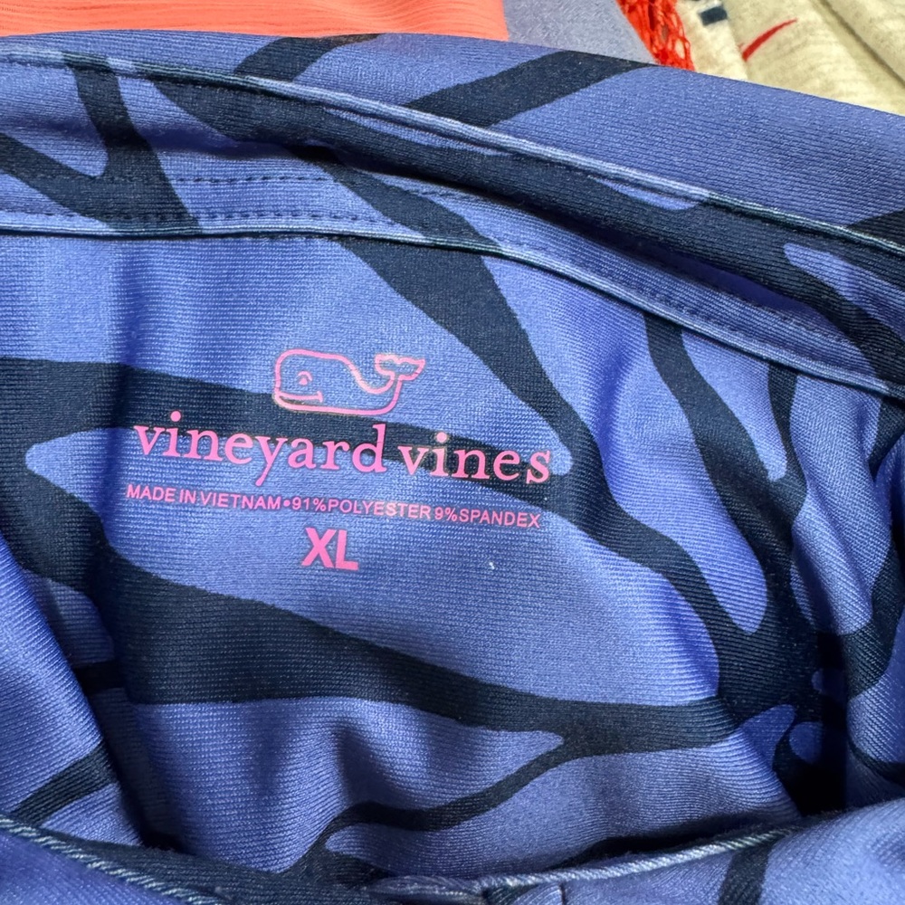 Vineyard Vines‎ Printed Sankaty Margo Dress. Size XL - Picture 3 of 4